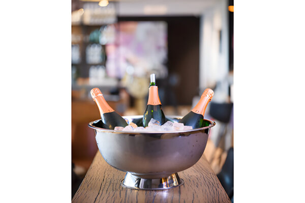 Champagne-Bowl Op Voet Maxi D40Cm