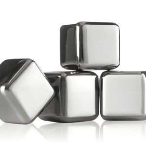 Herbruikbare Ijsblokjes Rvs Set4