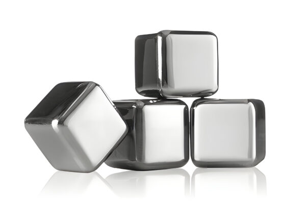 Herbruikbare Ijsblokjes Rvs Set4