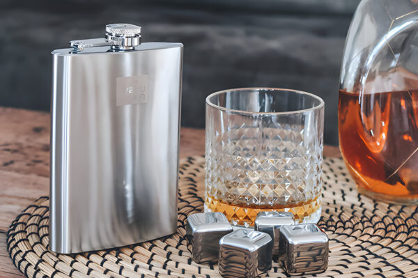 Herbruikbare Ijsblokjes Rvs Set4