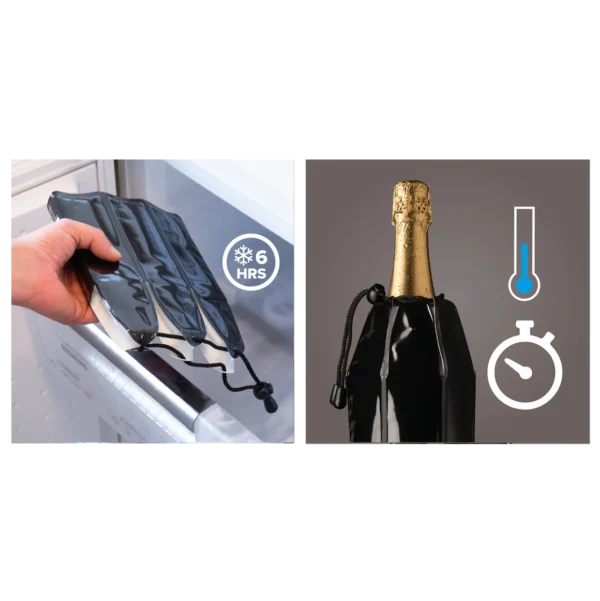 Champagnekoeler Active Cooler | Elegant RVS
