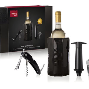 Wijnset Premium 4Pcs Giftbox - Cooler
