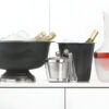 Black Champagne-Emmer D21Xh21Cm