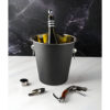 Black Champagne-Emmer D21Xh21Cm