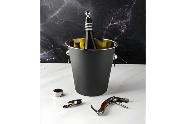 Black Champagne-Emmer D21Xh21Cm