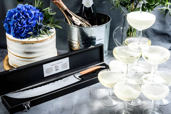 Luxury Line Champagnesabel Rozenhout