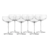Italiaans Premium Champagne Coupe | Speakeasies Swing | 30 cl | Set van 6