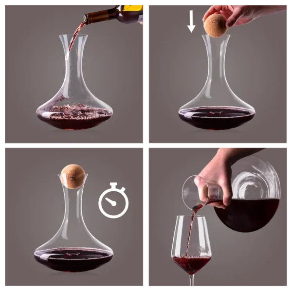 Decanteerkaraf Met Kurk