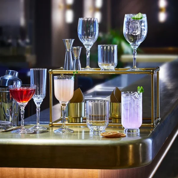 Tumbler & Long Drink Glas | Florian | 43 cl | Set van 4
