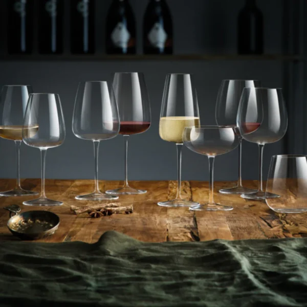 Italiaans Premium Cabernet Merlot Rode Wijn Glas | I Meravigliosi | 70 cl | Set van 6
