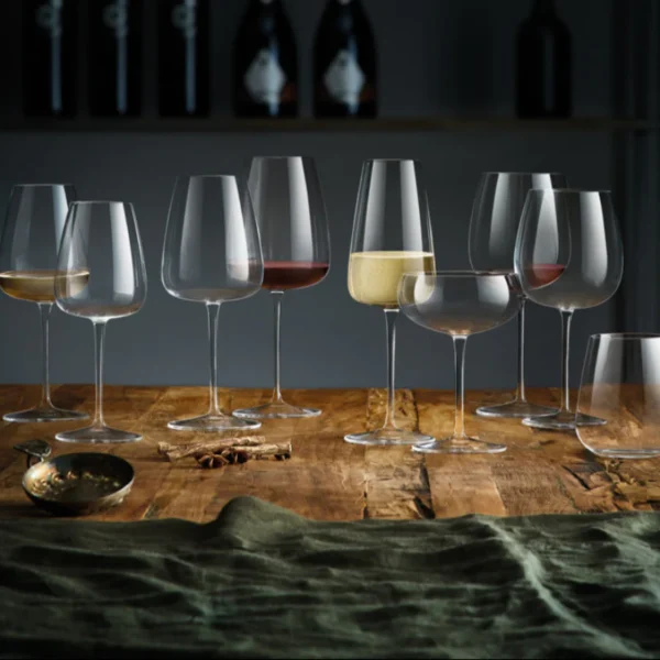 Italiaans Premium Sangiovese Rode Wijn Glas | I Meravigliosi | 55 cl | Set van 6