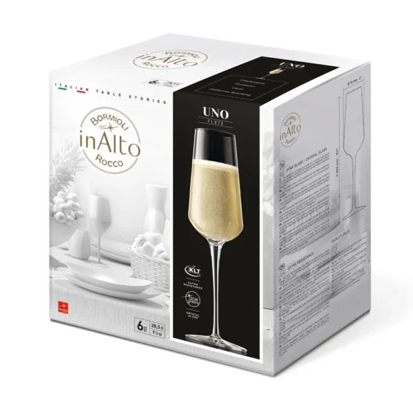 Champagneglas | Uno Inalto | 28,5 cl | Set van 6