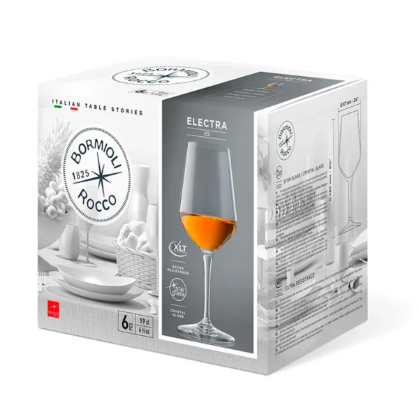 Wijnglas xs | Electra | 19 cl | Set van 6