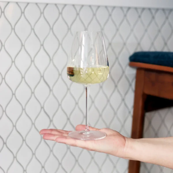 Italiaans Premium Chardonnay Witte Wijn Glas | Talismano | 55 cl | Set van 4