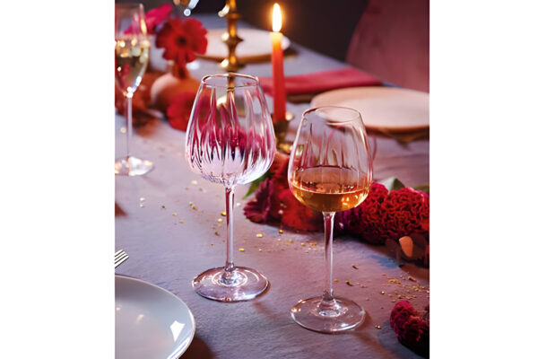 Swirly Wijnglas 47Cl Set4