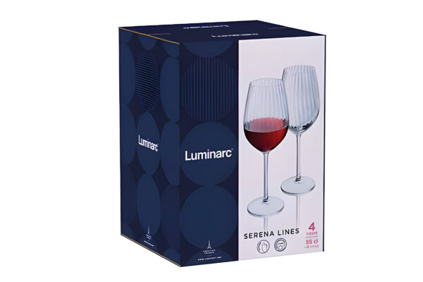 Serena Lines Wijnglas 55Cl Set4