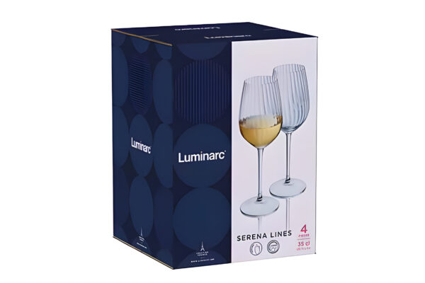 Serena Lines Wijnglas 36Cl Set4D7,9Xh22,3Cm