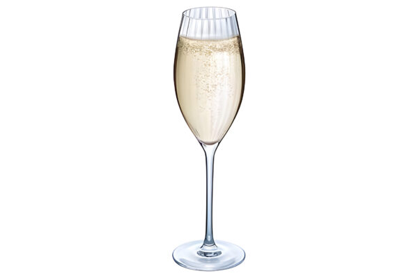 Serena Lines Champagneglas 20Cl Set4D6,3Xh23,9Cm