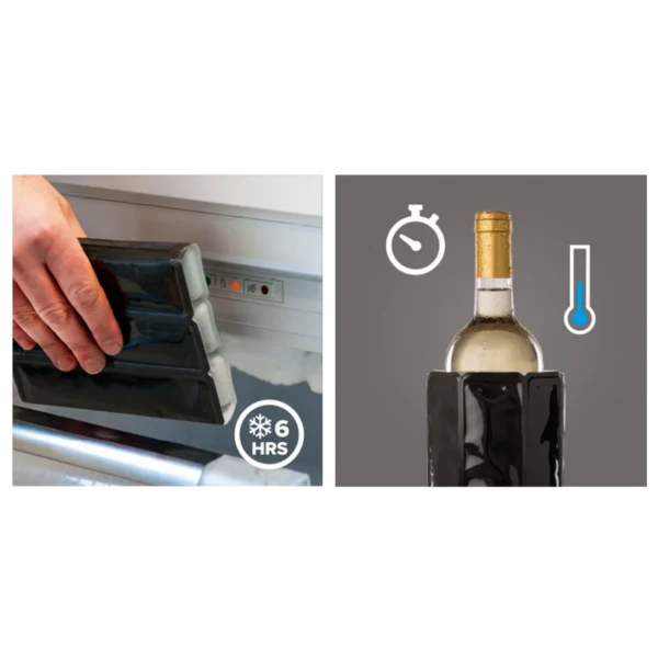 Wijnkoeler Active Cooler Sleeve | Royal Gold