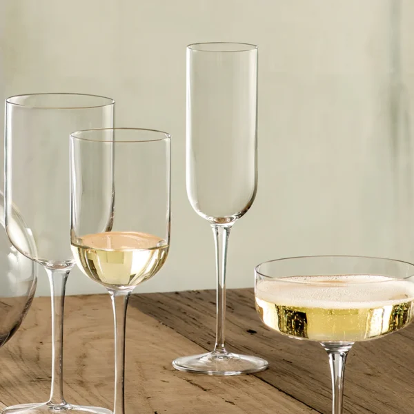 Italiaans Premium Champagne Fluit Glas | Sublime | 21 cl | Set van 4