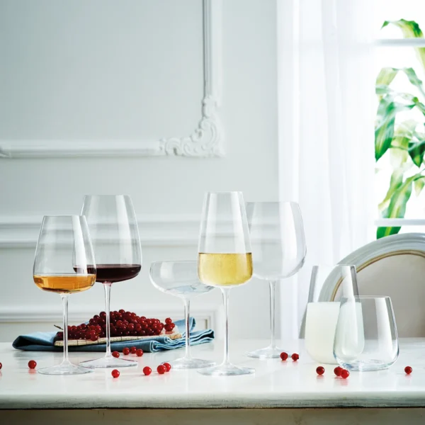 Italiaans Premium Chardonnay Witte Wijn Glas | Talismano | 55 cl | Set van 4