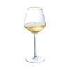 Wijnglas | Ultime Goud Boord | 38 cl | Set van 4