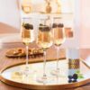 Champagneglas | Ultime Gouden Boord | 23 cl | Set van 4
