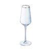 Champagneglas | Ultime Gouden Boord | 23 cl | Set van 4
