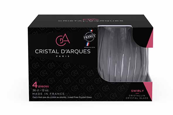 Tumbler | Swirly | 36 cl | Set van 4