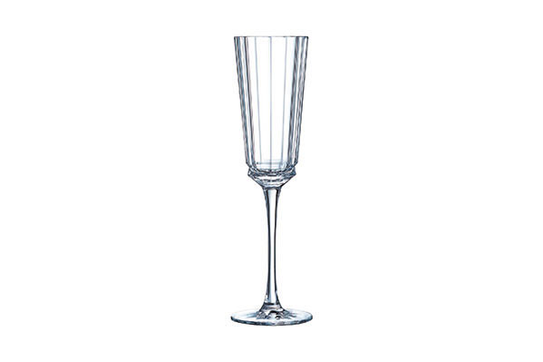 Champagneglas | Macassar | Cristal d'Arques | 17 cl | Set van 6