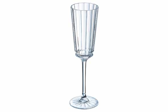 Champagneglas | Macassar | Cristal d'Arques | 17 cl | Set van 4